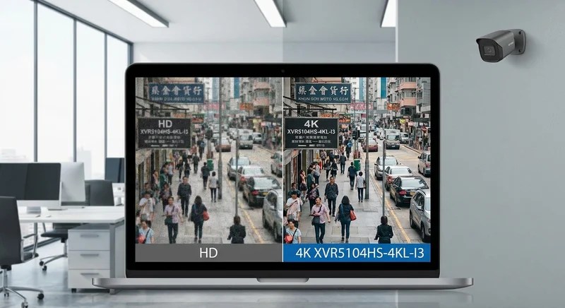 HD와 4K 화질 비교, 선명도 차이